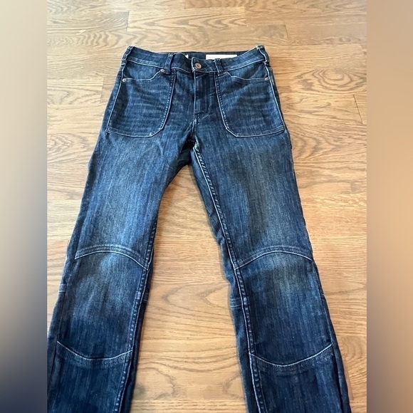 Pilcro & the Letterpress High-rise dennin legging Jeans with Patch Pockets - Picture 10 of 11